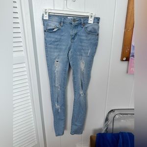 light wash jeggings